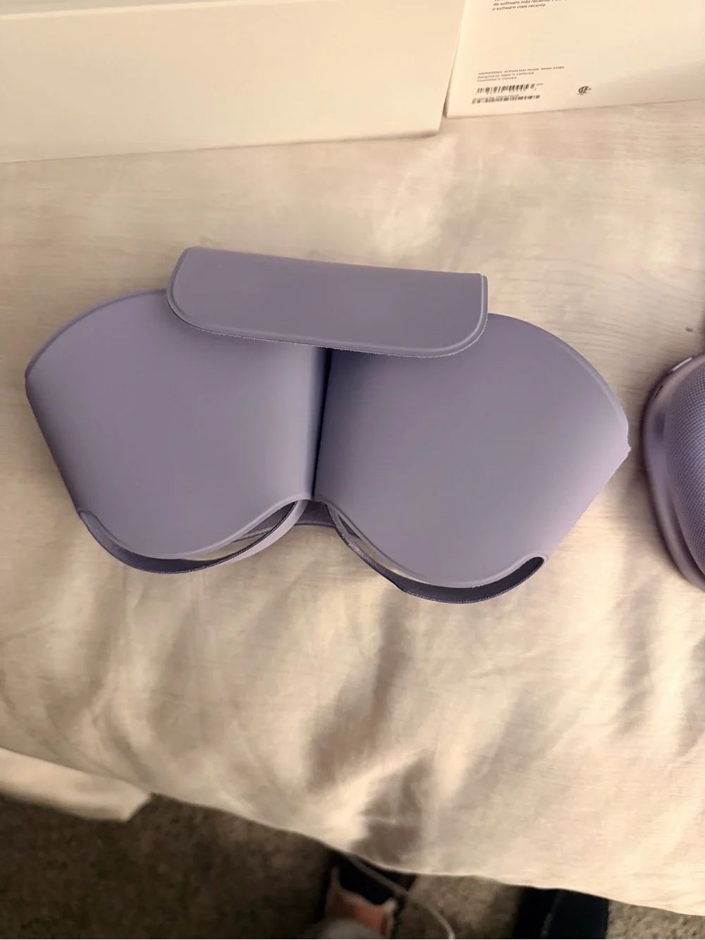 Apple Over-Ear Headphones in Lavender and White